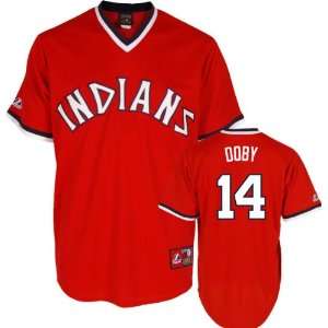 Larry Doby Cleveland Indians Cooperstown Replica Jersey:  