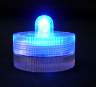 12 Underwater Waterproof Wedding Battery LED Light   BLUE  