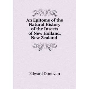  of New Holland, New Zealand . Edward Donovan  Books