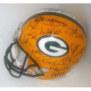  1996 Green Bay Packers Hand Signed Autographed Football 