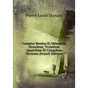   Et CinquiÃ¨me Sections (French Edition) Pierre Louis Dunant Books