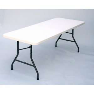    Quick Ship: Fold in Half Plastic Folding Table: Office Products