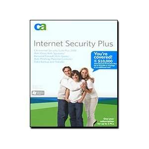  CA Internet Security Suite Plus 2008   3 Users 