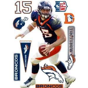 Tim Tebow Wall Graphic Decal 1 10:  Sports & Outdoors