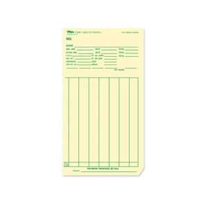  Tops Business Forms Products   Weekly Time Cards, 150 lb., 3 4 