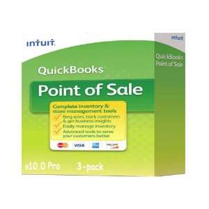   Intuit Quickbooks 10.0 Pro Point of Sale with 3 Seat