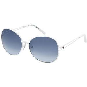 Tommy Hilfiger 1037/S B Womens Outdoor Sunglasses   Semi Matte White 