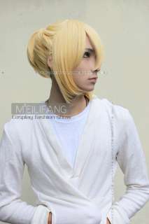 Kagamine LEN/REN Cosplay Yellow Short Party Hair wig M4  