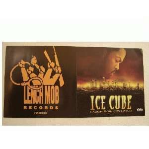    Ice Cube Poster 2 sided Laugh Now Cry Later 