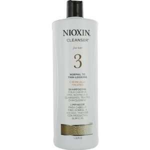  Nioxin System 3 Cleanser shampoo Liter / 33.8 oz for 