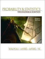 Probability and Statistics for Engineers and Scientists, (0130415294 