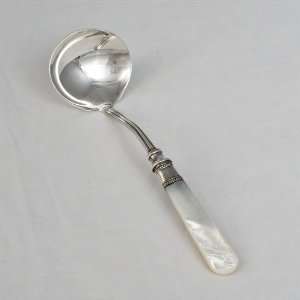  Pearl Handle by American Silver Co. Cream Ladle Kitchen 