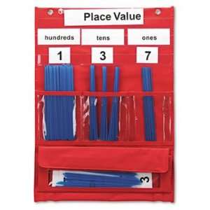 Learning Resources LER2416   Counting and Place Value Pocket Chart 