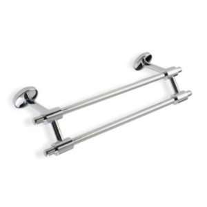   P06.2 08 Pegaso 12 Wall Mounted Double Towel Bar in Chrome P06.2 08