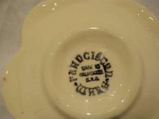 This auction is for 1 lovely piece of USA made vintage Franciscan Ware 