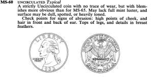1936 P MS+++ Washington Quarter in Eagle Coin Holder    