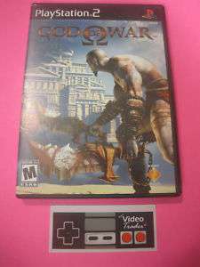 God of War GOW 1 I PS2 Playstation 2 Complete Rated M  