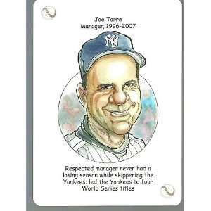  JOE Torre   Oddball NEW York Yankees Playing Card 