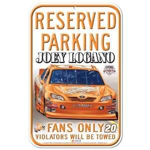   20 Joey Logano 2011 Reserved Parking Sign 42644011