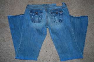 WOMENS HOLLISTER CO. CALI FLARE JEANS    SIZE 5  