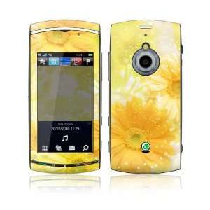  Sony Ericsson Vivaz Pro Decal Skin   Yellow Flowers 