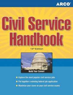   Civil Service Handbook by Arco, Petersons 