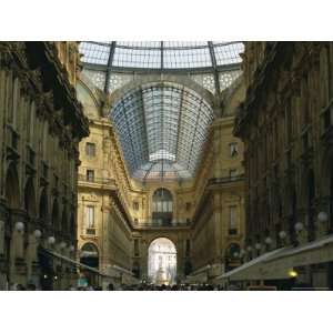 , Vittorio Emanuele II Arcade, Milan, Lombardia (Lombardy), Italy 
