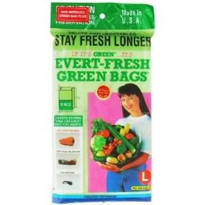  Evert Fresh Corp.   Evert Fresh Green Bags Large   10 Bags 