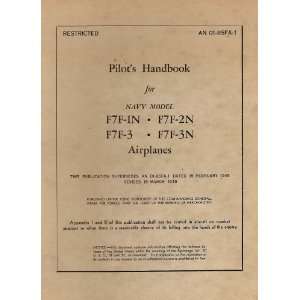  Grumman F7F Aircraft Flight Manual Grumman Books