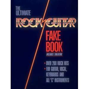  The Ultimate Rock Guitar Fake Book: Musical Instruments