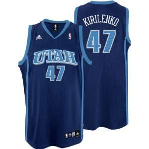  Andrei Kirilenko Jersey adidas Blue Swingman #47 Utah Jazz 