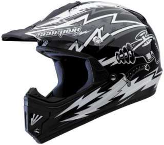 NEW Scorpion VX 9 Youth Motocross Helmet Raygun Black  
