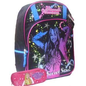  VIP Pass Hannah Montana Backpack Free Pencil Case: Toys 