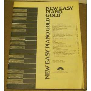  New Easy Piano Gold Various, Audrey L. Kleiner Books