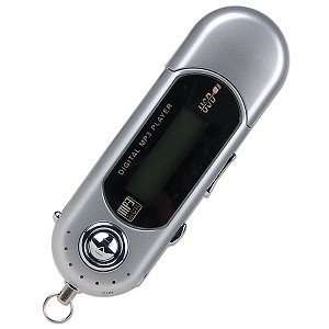 128MB USB MP3 Digital Player w/FM & Voice Recorder (Silver 