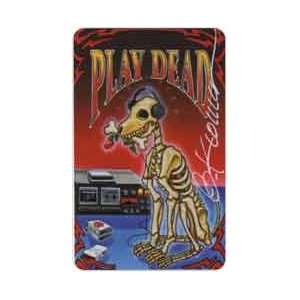   : 25u Grateful Dead: Play Dead Dog Art by Gary Kroman SIGNED Silver