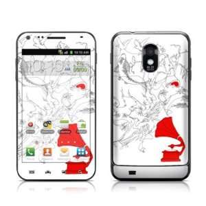 Victrola Design Protective Skin Decal Sticker for Samsung Galaxy S II 