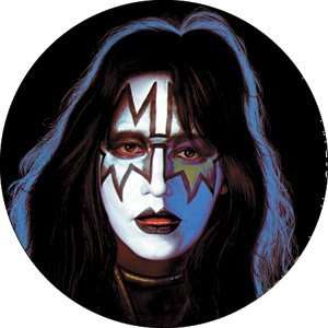  KISS   Ace Frehley Spaceman 1.5 Pinback Button