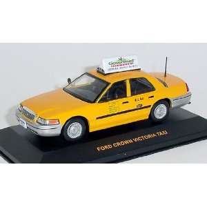   Scale IXO New York City Ford Crown Victoria Taxi Cab 
