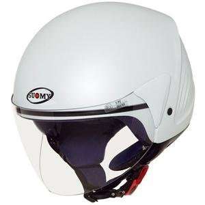  Suomy Jet Light Helmet   Medium/Pearl White Automotive