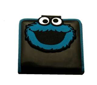 Sesame Street Cookie Monster Face PVC Bifold Wallet  