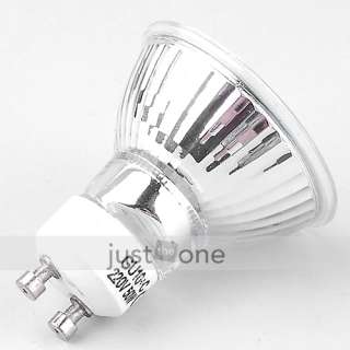 GU10 Spot Light Bulb Halogen Lamp Warm White 220V 50W  