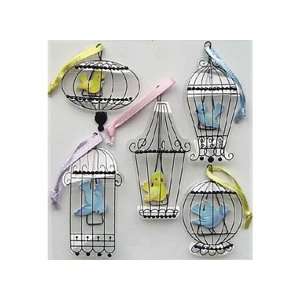   Parcel Dimensional Stickers Vintage Bird Cages Arts, Crafts & Sewing