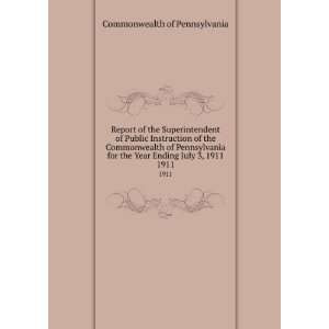  of Public Instruction of the Commonwealth of Pennsylvania 