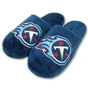  TENNESSEE TITANS OFFICIAL LOGO PLUSH SLIPPERS SZ XL 