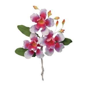 Butterfly Orchid Spray Fondant Gum Paste 5 3/4