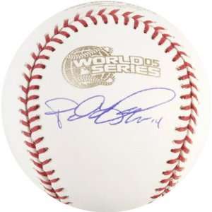 Paul Konerko Autographed Baseball  Details: 2005 World Series 