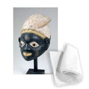  Gelede mask from the Yoruba society,   Tea Towel 100% 