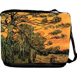  Rikki KnightTM Van Gogh Art Outskirts Messenger Bag   Book 