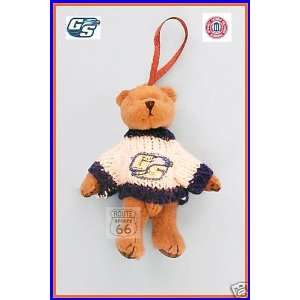   GEORGIA SOUTHERN SMALL PLUSH BEAR GOOD LUCK ORNAMENT: Everything Else